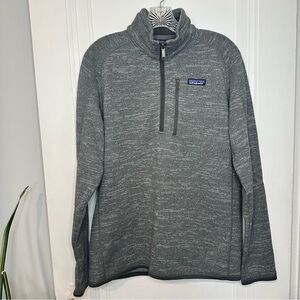 Patagonia Heathered Gray medium
Men's Better Sweater® 1/4-Zip Fleece